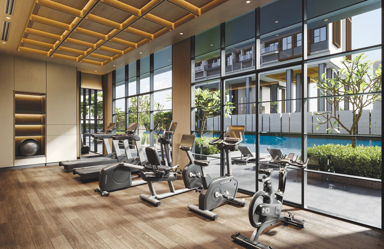 Artist's impression of the gym